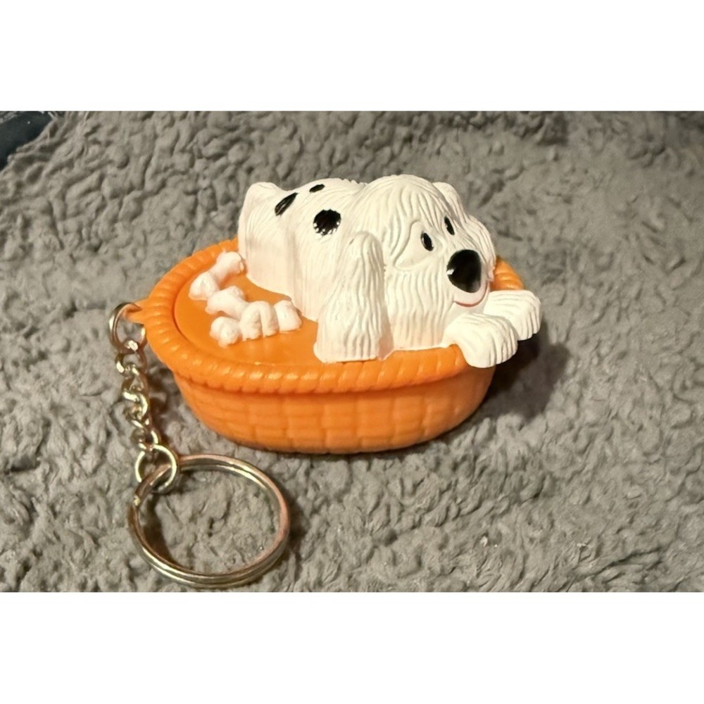 1997 MGA Entertainment VR Creatures - Puppy Virtual Pet Keychain Works!